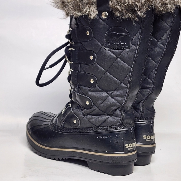 Sorel TOFINO II Waterproof Lace up Quilted Winter Boots size 5 - Picture 4 of 10